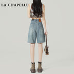 Denim Bermuda Shorts