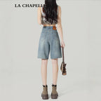Denim Bermuda Shorts