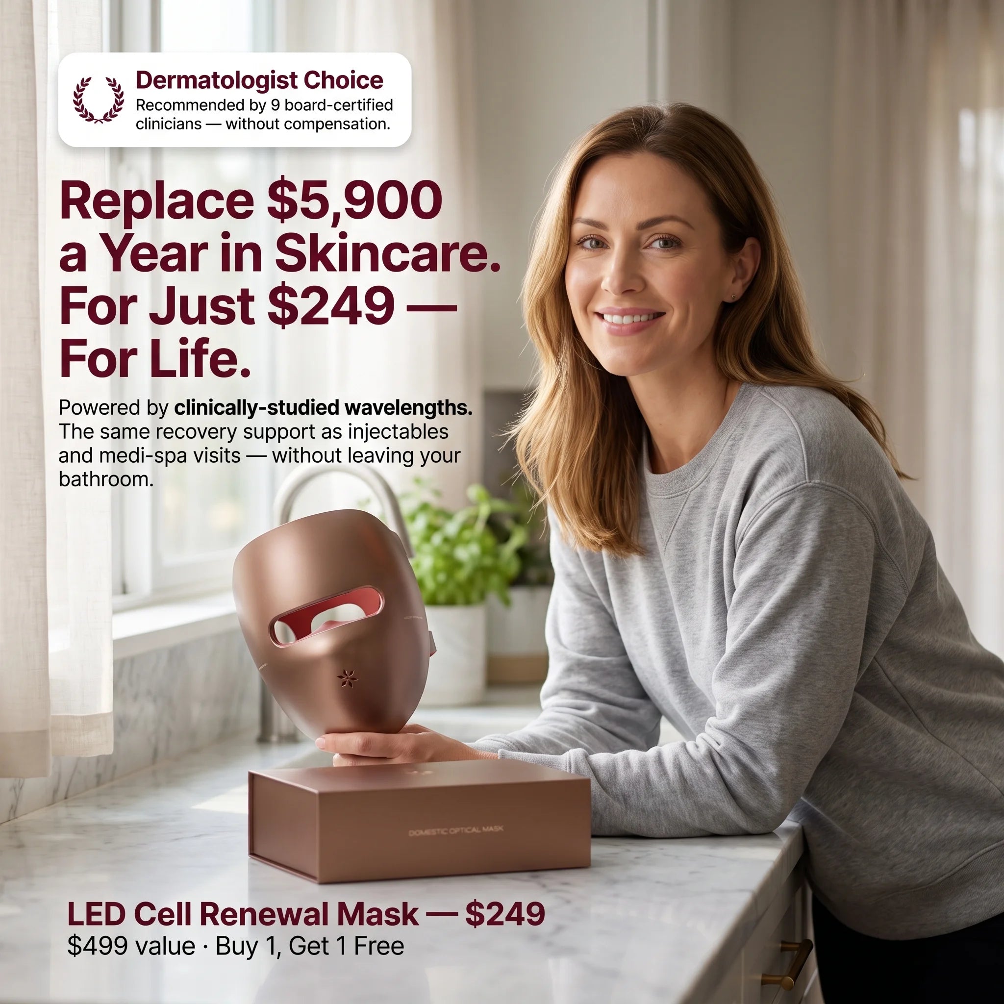 LED Cell Renewal Mask